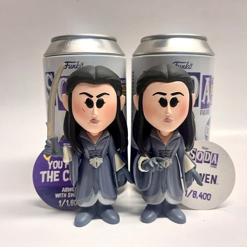Funko Soda Pop - Arwen *CHASE & COMMON SET* Lord Of The Rings LOTR