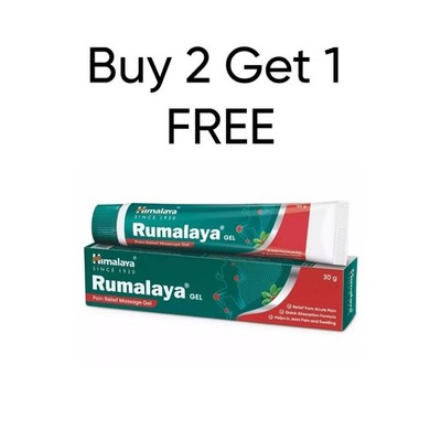 Himalaya Rumalaya Gel Ointment Pain Relief Joint muscle 30 FREE SHIP Buy 2 Get 3