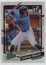 2023 Panini Donruss Rated Prospect Career Stat Line /290 Jackson Chourio #85 iu7