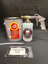 GALLON FLUID FILM PRO GUN, 1 W QUART BOTTLE, STRAIGHT WAND, AND 50 RUST PLUGS