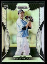 2019 Panini Prizm #282 Yusei Kikuchi Silver Prizm
