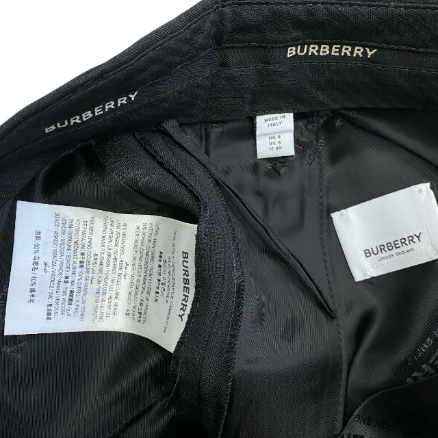 BURBERRY London England Butterfly Shorts Black Size 40 Unused Women image 9