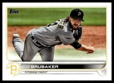 2022 Topps JT Brubaker Pittsburgh Pirates #556