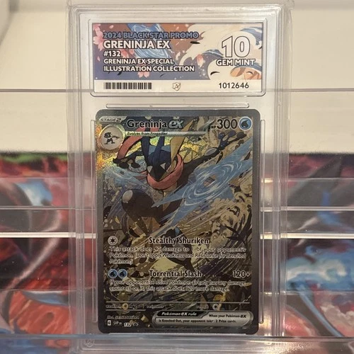 Pokémon TCG Greninja EX SVP132 Black Star Promo ACE 10 English