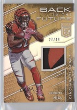 2016 Donruss Elite Back to the Future Prime 27/49 Jeremy Hill #BFM-JH 1q7