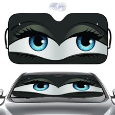 Car Windshield Sunshade Folding Sun Shield Auto Front Window Cover 54x28 Inch