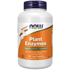 Plant Enzyme 240 Vcaps By Now Foods