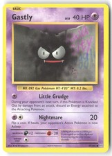 Gastly 47/108 Common Evolutions Pokemon Heavily Played