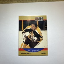 1990-91 Pro Set - Phil Esposito #403