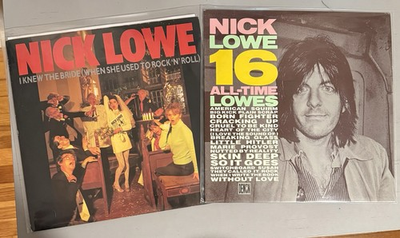#ad NICK LOWE 16 All time Lowes Greatest hits amp; I Knew The Bride 12” Vinyl IMPORTS $35.00