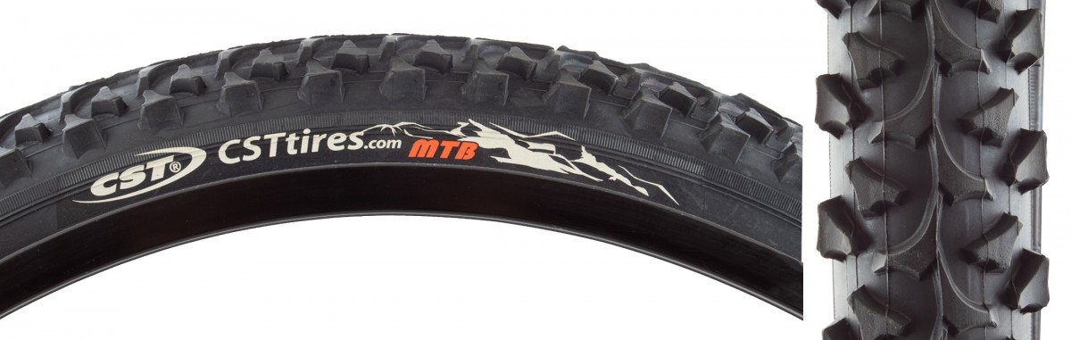 Sunlite MTB AlphaByte 26 x 195 PSI 65 Clincher Wire BlackBlack Reflective 6490₽