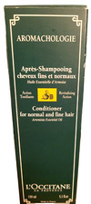 L'Occitane Aromachologie Repairing Shampoo / Conditioner 5.1 fl oz 2 in 1 Tube