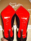 100% AUTH NEW WOMEN LOUBOUTIN CORSITA 100 KID BLACK CUTOUT BOOTIE/HEELS US 11 — photo 8