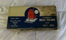 Vintage Automatic Needle Threader with Thread Cutter Box Of 36 Damaged Box