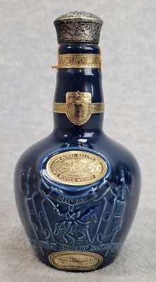 Chivas Royale Blue Bottle Salute 21 Scotch Whiskey 7.5