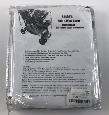 baby trend sit and stand rain cover