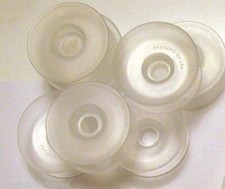 60 Clear EZ-BOB Flexible Plastic BOBBINS to h...