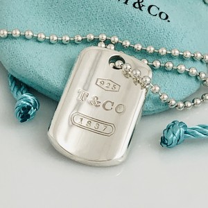 tiffany mens dog tag