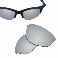 Polarized Replacement Lenses for-OAKLEY Half Jacket Sunglasses Silver UVA UVB