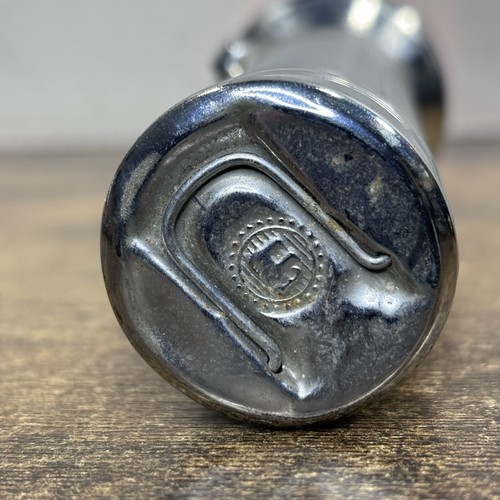 VTG White Elephant D-Cell Mining Flashlight Chrome Beveled, Working Collectible - Picture 14 of 16