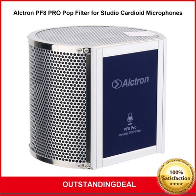 Alctron PF8 PRO Pop Filter Mini Mic Wind Screen for Studio Cardioid Microphones