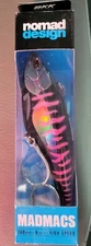 Nomad design Madmacs 160 Trolling Lure Tuna 6" Black Pink Mackerel brand new