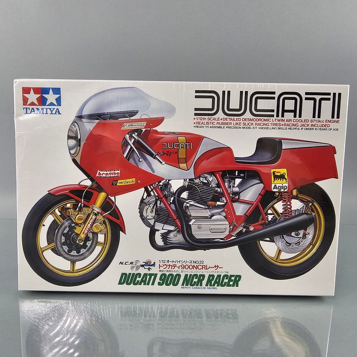 Tamiya DUCATI 900 NCR RACER 1:12 Model Kit Motorcycle 14022 Tamiya DUCATI 900 NCR RACER 1:12 Model Kit Motorcycle 14022