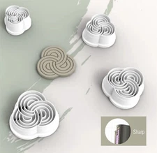 Celtic Knot 1 Polymer Clay Cutter | 4 Sizes included