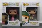 LOT OF 2 HARRY POTTER WIZARDING WORLD - RON WEASLEY & PARVATI PATIL - FUNKO POP!