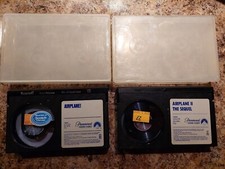 Airplane Airplane II Lot Betamax Not VHS 1980 Vintage BETA Paramount Ex
