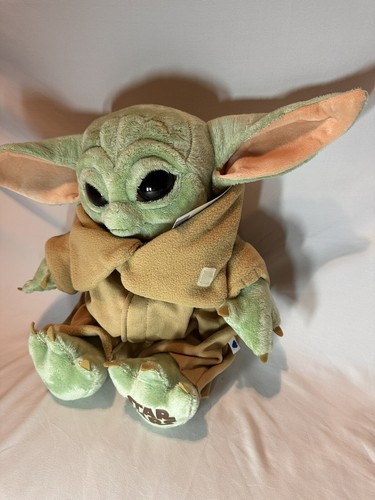 Peluche Build-A-Bear Grogu Baby Yoda Star Wars 14" con scatola certificato nascita - Foto 5 di 13
