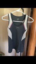 Women's Champion Grey Pink Sports/Athletic Running Tank size XS