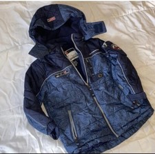 Weatherproof Boys Size 4 Heavy Duty Fleece Lined Winter Ski Jacket Multi Pocket