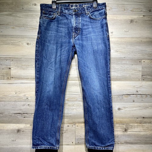 Button-Fly Straight Jeans | eBay
