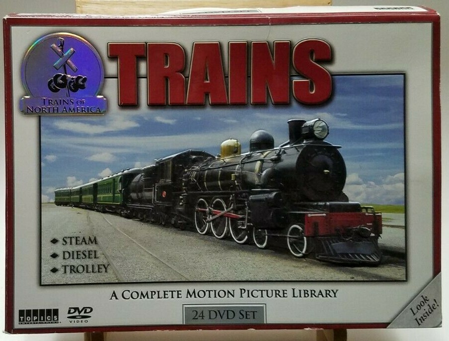 Trains of North America: Complete Motion Picture Library
