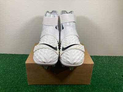 NEW Nike Shoes Mens 16 white black force football cleats sports athletic Nike Vapor Edge Speed 360 Low Football Cleats White Black  main image 4