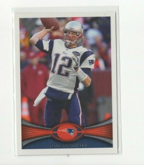 2012 Topps Tom Brady #440 TB Bucs & New England Patriots QB!! GOAT!! HOF  MVP