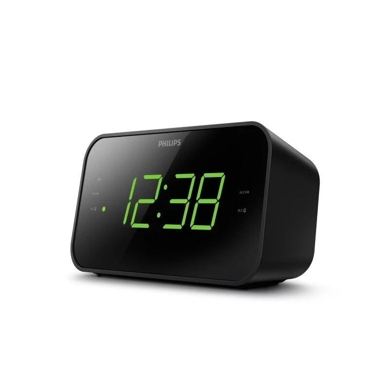 Philips TAR3306 Large Display FM Clock Radio - Image 2 of 4