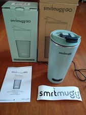 GO Heated Coffee Mug Travel Mug 13.5 OZ. Smart Mug Battery Powered Heated Coffee