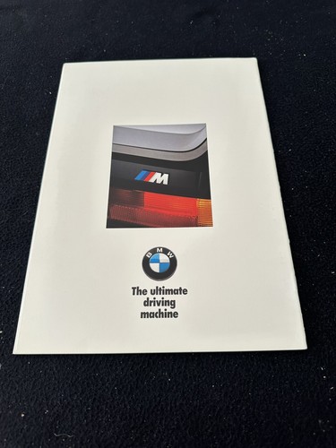 1989 1988 BMW M Cars Brochure E30 M3 E28 M5 E24 M6 US Sales Catalog Motorsport - Picture 11 of 11