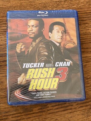 Rush Hour 3 (2007) Blu-Ray **NEW** Jackie Chan Chris Tucker