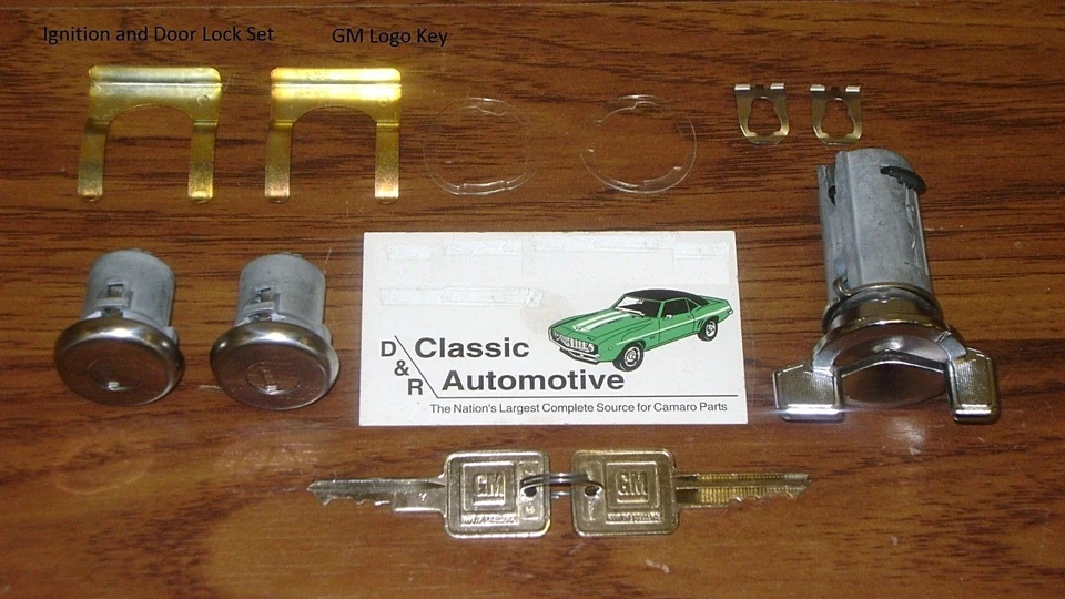 锁套装门 + 点火 11 件套 69-76 El Camino 69 70 71 72 73 74 75 76 — 第 2/4 张图片