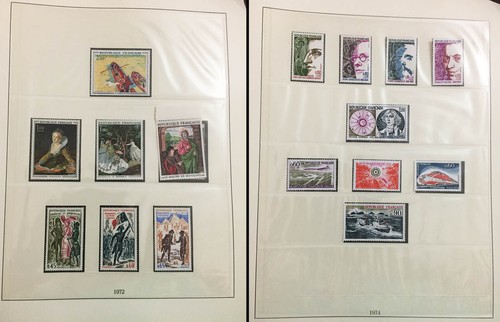 SAMMLUNG FRANKREICH BRIEFMARKEN VON 1960-1978 IN EINEM ALBUM - 870 BRIEFMARKEN ALLE NEUWERTIG NEUWERTIG - Bild 8 von 12