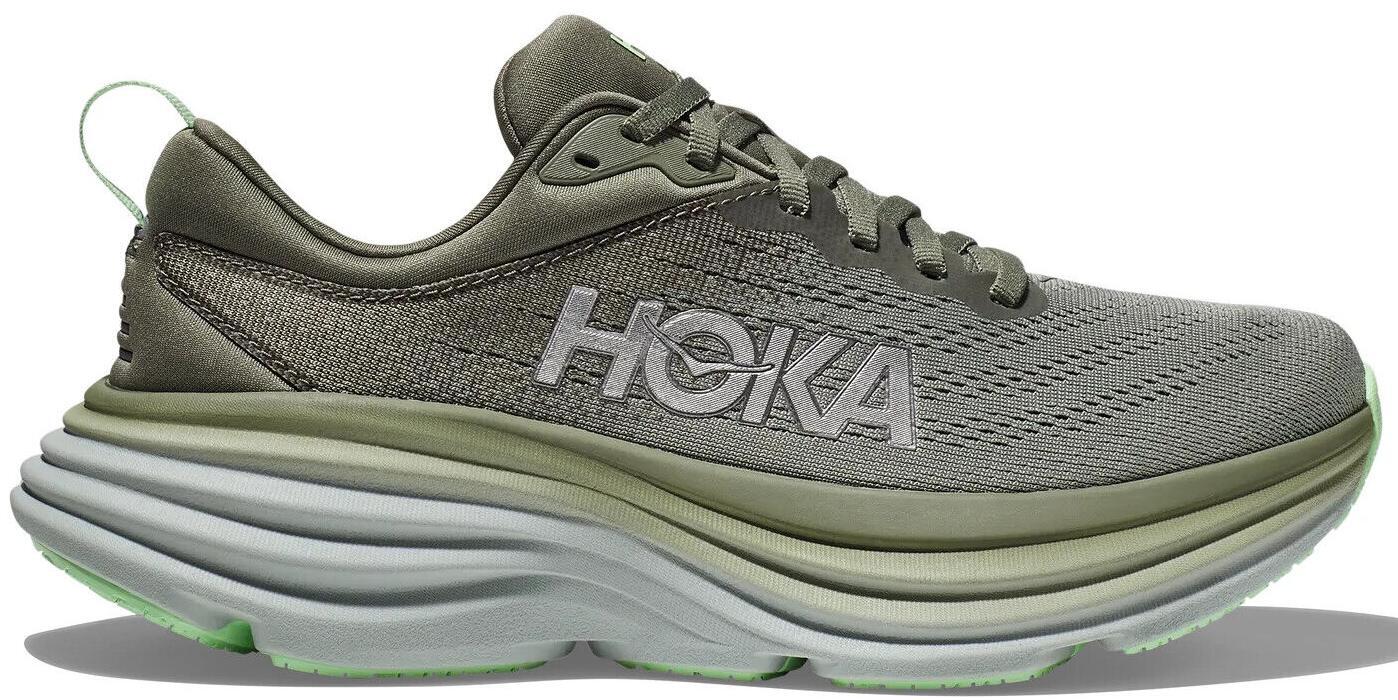 Hoka One One HOKA Bondi 8 Olive Haze Mercury for sale | eBay