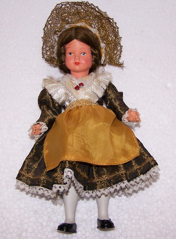8" European Doll with Braided Hair