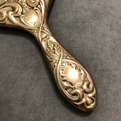 BENITO FANI 665 FI 925 Silver Toilet Mirror Mid 20th Century - Picture 5 of 16