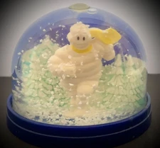 Bibendum Snow Globe Michelin Man No Box Used