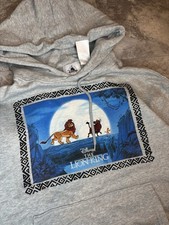 Vintage Y2K Lion King Disney Embroidered Hoodie Rare Size XS