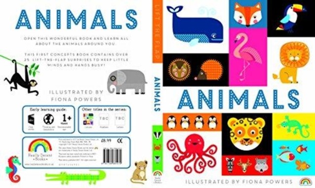 Lift the Flap - Animals by Fiona Powers 9781784681470 NEW Free UK Delivery - Image 3