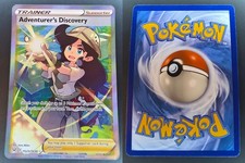ADVENTURER'S DISCOVERY TG23/TG30 ULTRA RARE LOST ORIGIN TRAINER GALLERY HOLO NM